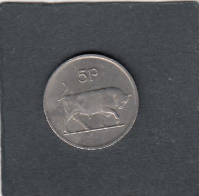 Beschrijving: 5 Pence COW  